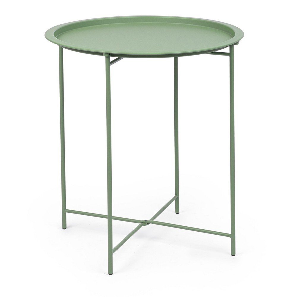 Stalowy okrągły stolik ogrodowy ø 46 cm Austin – Bizzotto