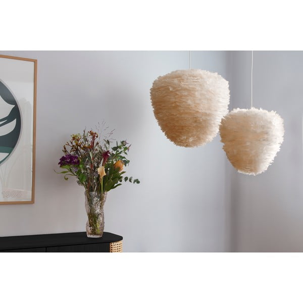 Jasnobrązowy abażur ø 40 cm Eos Evia Medium – UMAGE-image-1