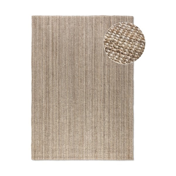 Beżowy dywan z juty 80x150 cm Bouclé – Hanse Home