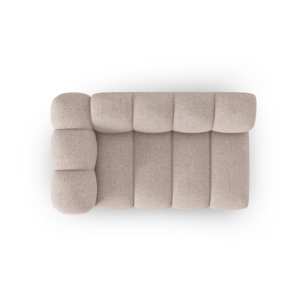 Beżowy moduł sofy (lewostronny) Lupine – Micadoni Home-image-3
