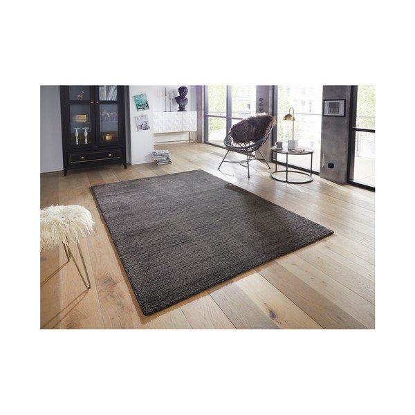 Antracytowy dywan Elle Decoration Glow Loos, 200x290 cm-image-1
