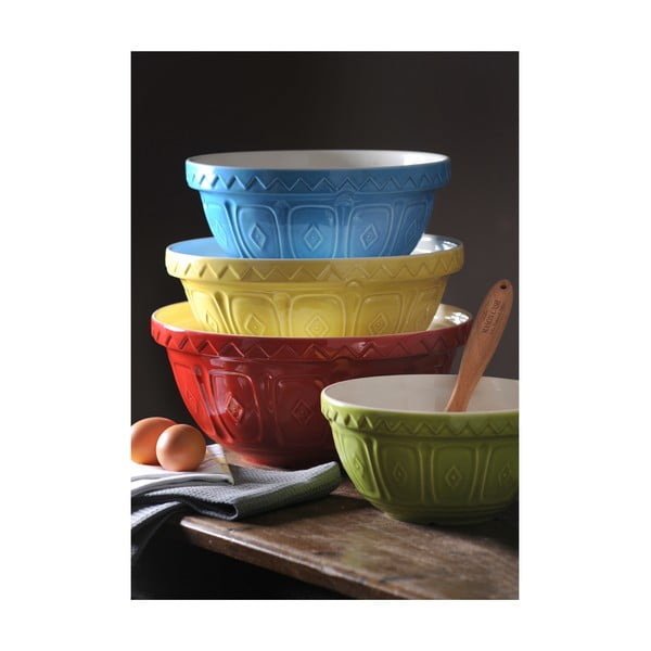 Czerwona misa kamionkowa Mason Cash Heart Red, ⌀ 29 cm-image-2