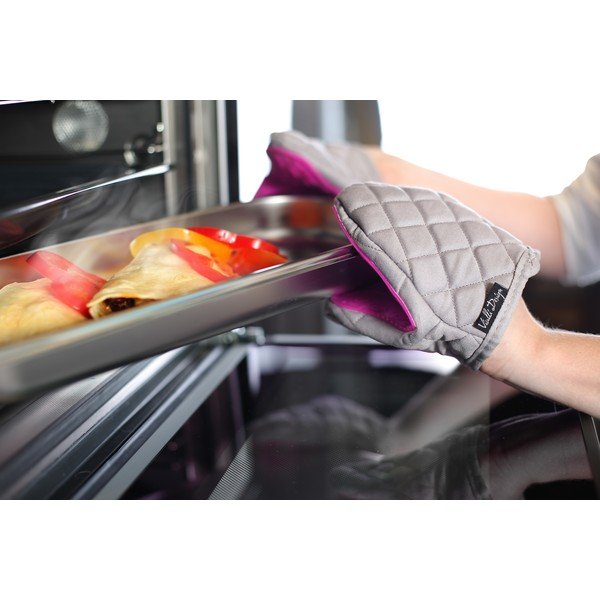 Bawełniana rękawica kuchenna z silikonem Vialli Design-image-1