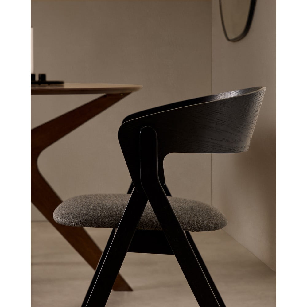 Czarne krzesło Godia – Kave Home (zdjęcie 4)