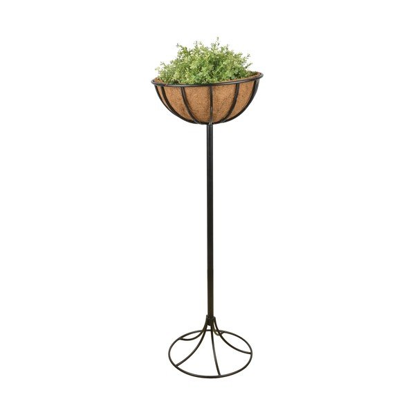 Kwietnik metalowy z 1 koszykiem Esschert Design Nice-image-1
