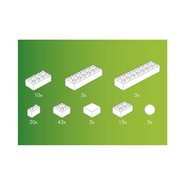 Zestaw klocków Hubelino, 105 szt.-image-2