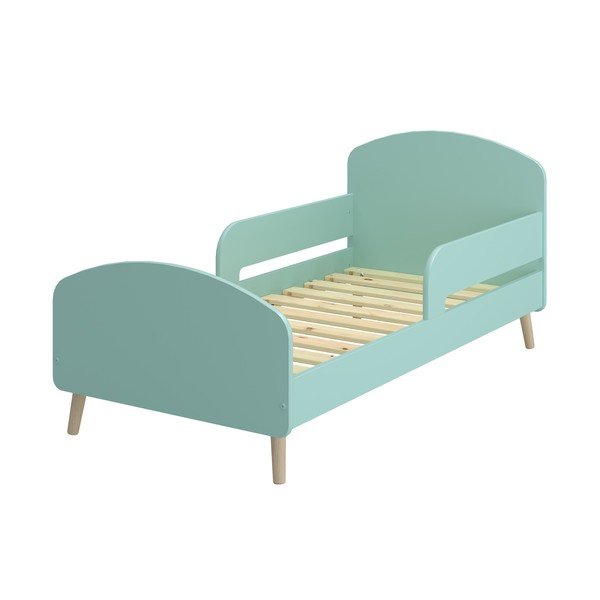 Turkusowe łóżko dziecięce 70x140 cm Gaia – Tvilum-image-3