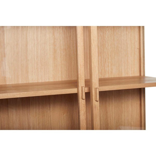 Witryna z drewna dębowego 100x140 cm Panorama – Hübsch-image-3