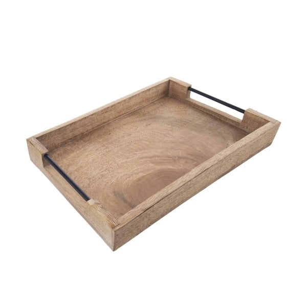 Drewniana taca 30x40,5 cm Mango – Orion