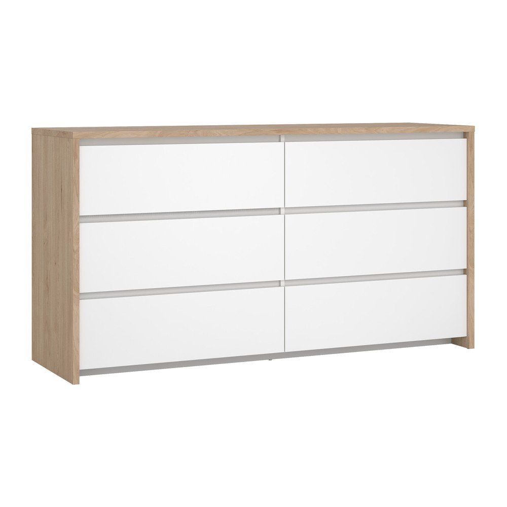 Biała komoda 157x84x48 cm Next – Tvilum
