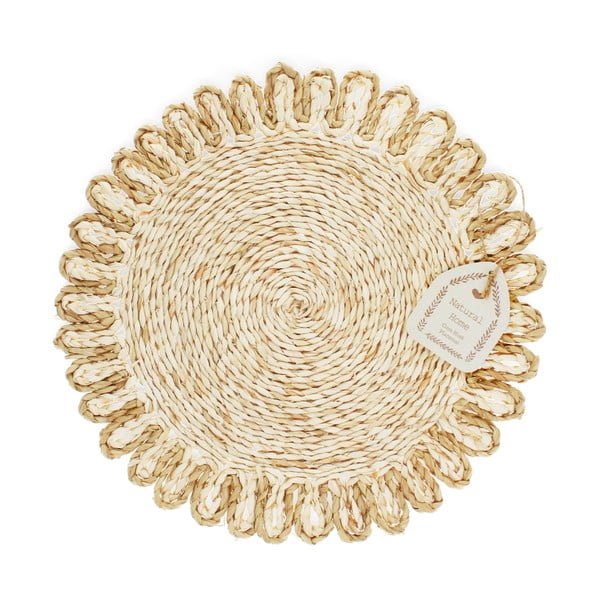 Mata stołowa z liści kukurydzy ø 38 cm Corn Husk – Rex London-image-2