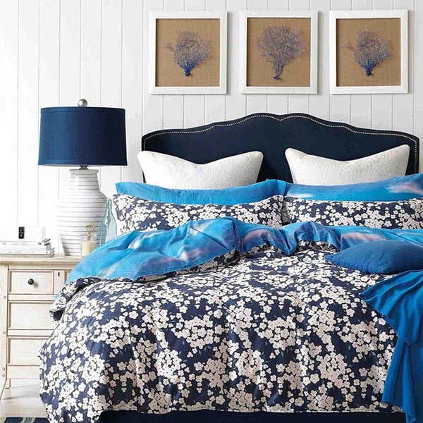 Bawełniana pościel dwuosobowa DecoKing Diamond Achillea, 200x220 cm-image-1