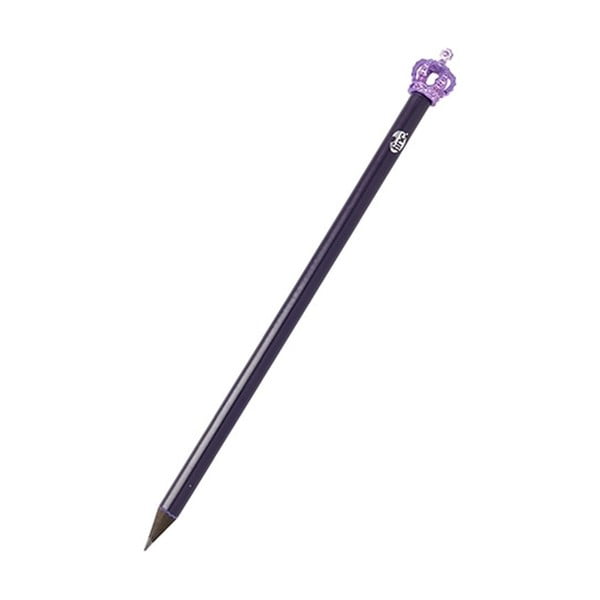 Fioletowy ołówek z dekoracją w kształcie korony TINC