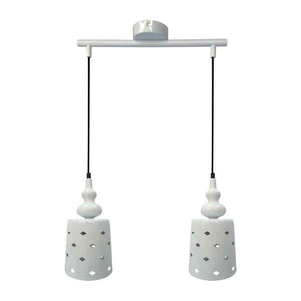 Lampa Candellux Lighting Hamp Two, biała