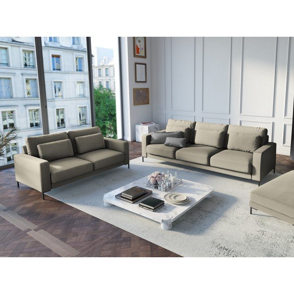 Beżowa sofa Interieurs 86 Seine, 158 cm-image-1