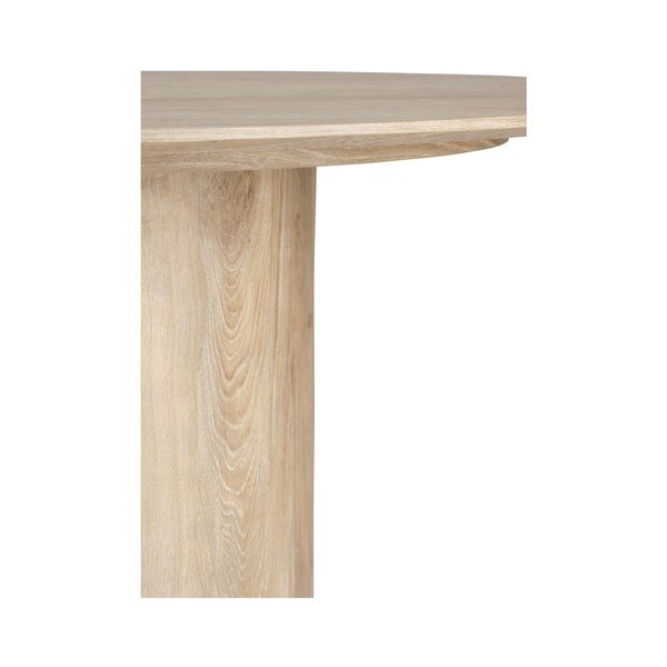Okrągły stół w dekorze buku ø 110 cm Week – Ellos Home-image-2
