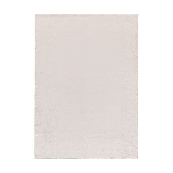 Kremowy dywan z mikrowłókna 160x220 cm Coraline Liso – Universal