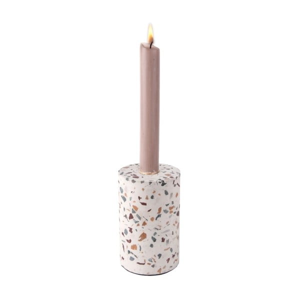 Ręcznie wykonany świecznik PT LIVING Terrazzo Trois, wys. 12,5 cm-image-2
