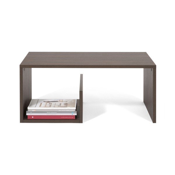 Stolik w kolorze ciemnego dębu MobiliFiver Snake-image-1