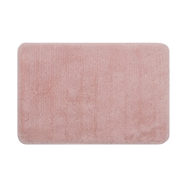 Zestaw 3 różowych dywaników łazienkowych Priya