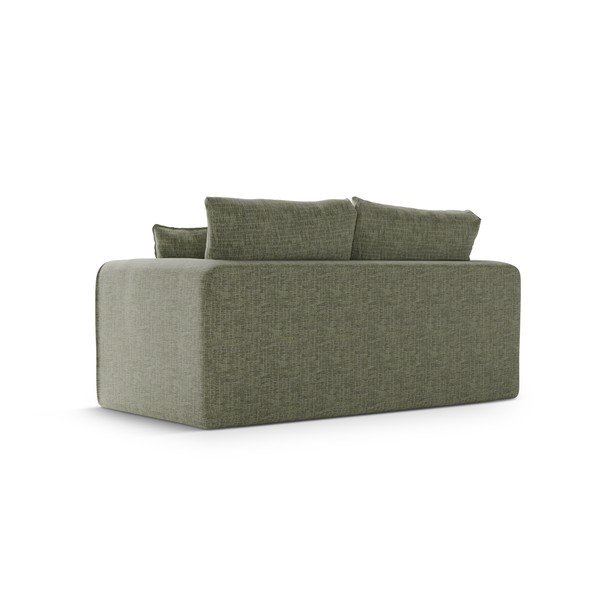Zielona rozkładana sofa 158 cm Lido – Micadoni -image-3