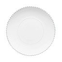 Biały kamionkowy talerz ø 34 cm Pearl – Costa Nova