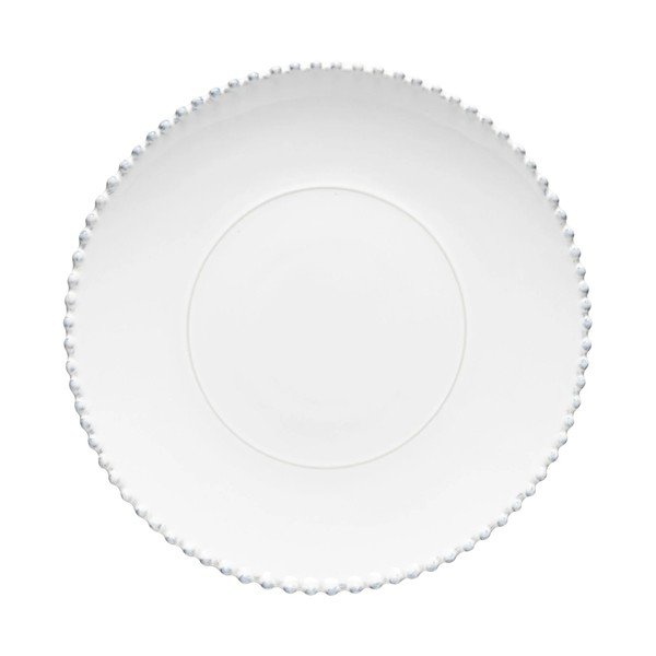 Biały kamionkowy talerz ø 34 cm Pearl – Costa Nova