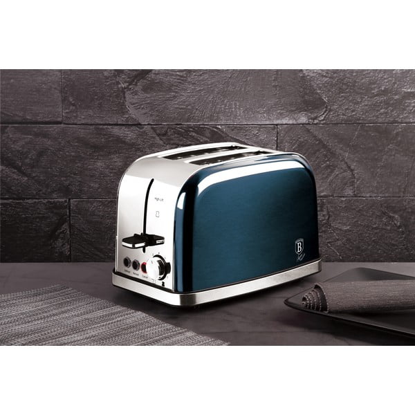 Niebieski toster Aquamarine Metallic Line – BerlingerHaus-image-1