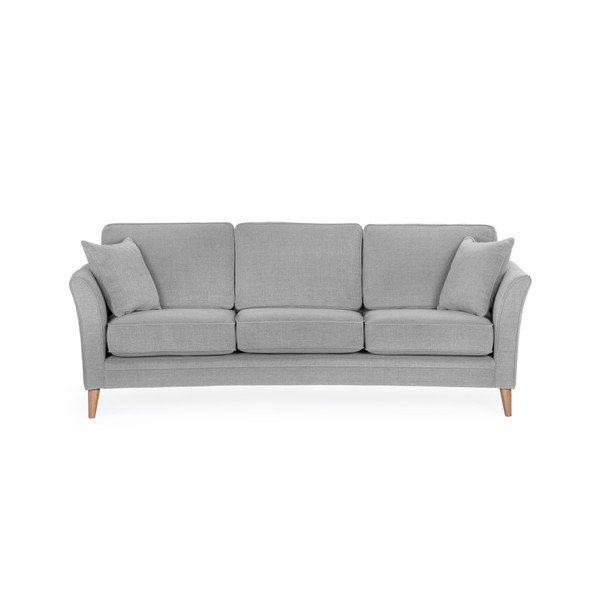 Jasnoszara sofa Scandic Luiza
