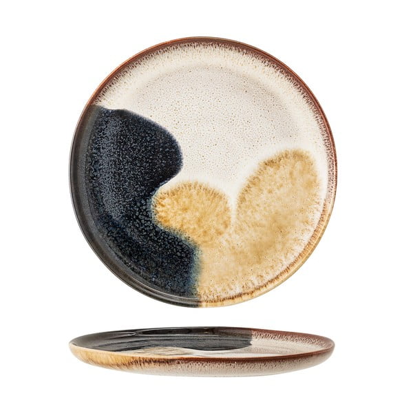 Talerz deserowy z kamionki Bloomingville Jules, ø 22 cm-image-3