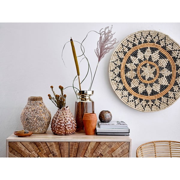 Brązowy kamionkowy wazon Bloomingville Saifaldin, wys. 19 cm-image-1