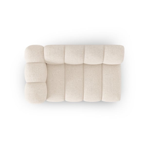 Kremowy moduł sofy (lewostronny) Lupine – Micadoni Home-image-3