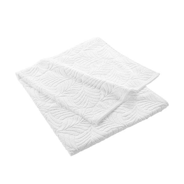 Biały bawełniany ręcznik kąpielowy frotte 90x150 cm Madeira – douceur d'intérieur