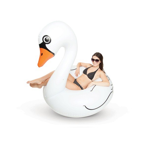 Dmuchane koło do wody w kształcie białego łabędzia Big Mouth Inc.-image-2