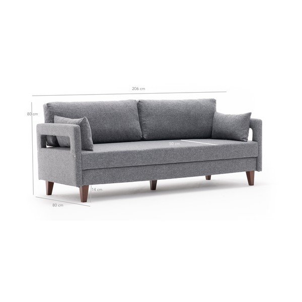 Szara sofa Balcab Home Lola-image-2