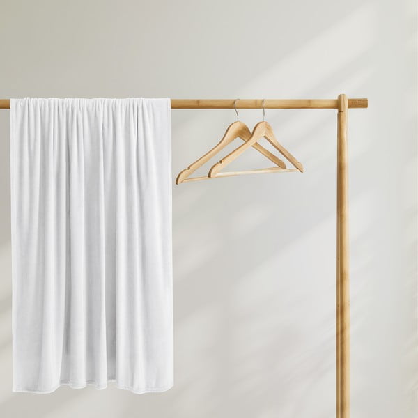 Biały koc z mikrowłókna DecoKing Mic, 160x210 cm-image-4