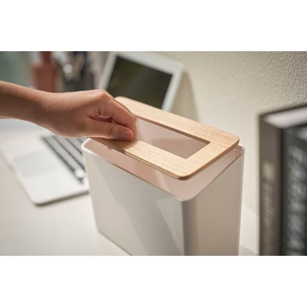 Biały kosz na blat Yamazaki Rin, 2,3 l-image-3