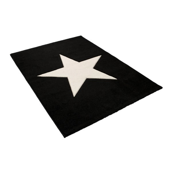 Czarno-biały dywan Art For Kids Starry, 120x170 cm