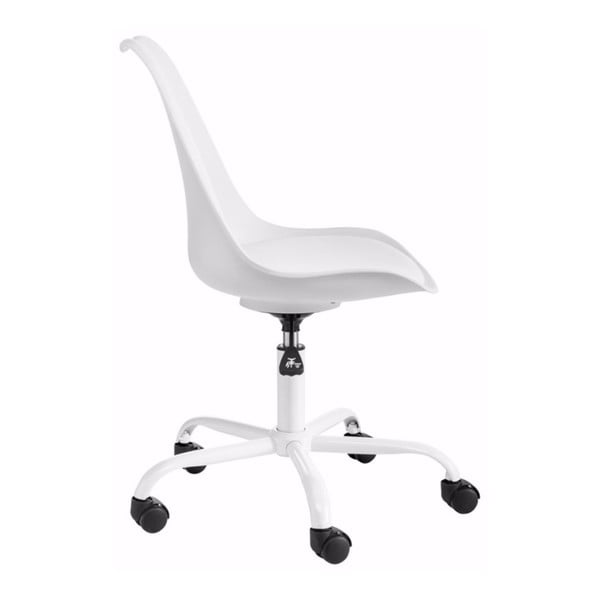 Biały regulowany fotel biurowy Støraa Dan-image-2