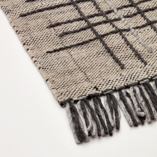 Jasnobrązowy dywan wełniany 160x230 cm Eneo – Kave Home-image-1