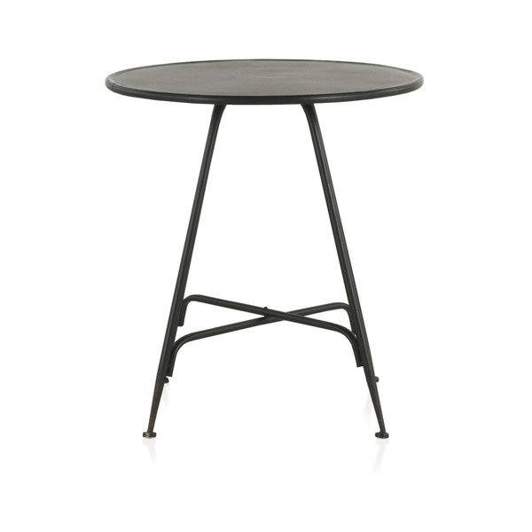 Czarny metalowy stolik Geese Industrial Style, wys. 75 cm-image-3