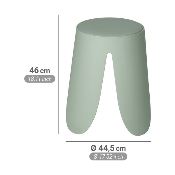 Szałwiowy plastikowy stołek sztaplowany Comiso – Wenko-image-4
