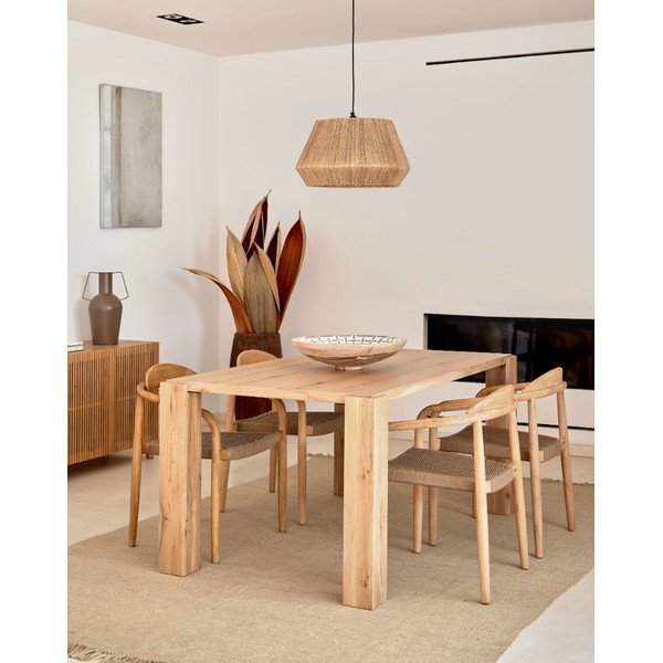 Naturalny abażur ø 50 cm Crismilda – Kave Home-image-1