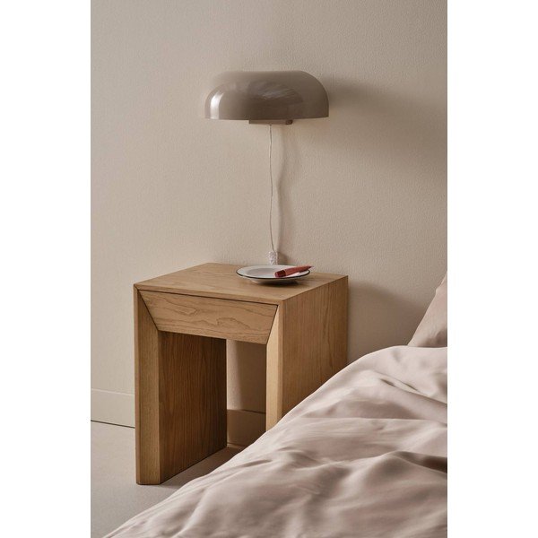 Szafka nocna w dekorze dębu w jasnym naturalnym kolorze Sunnemo – Jotex-image-1