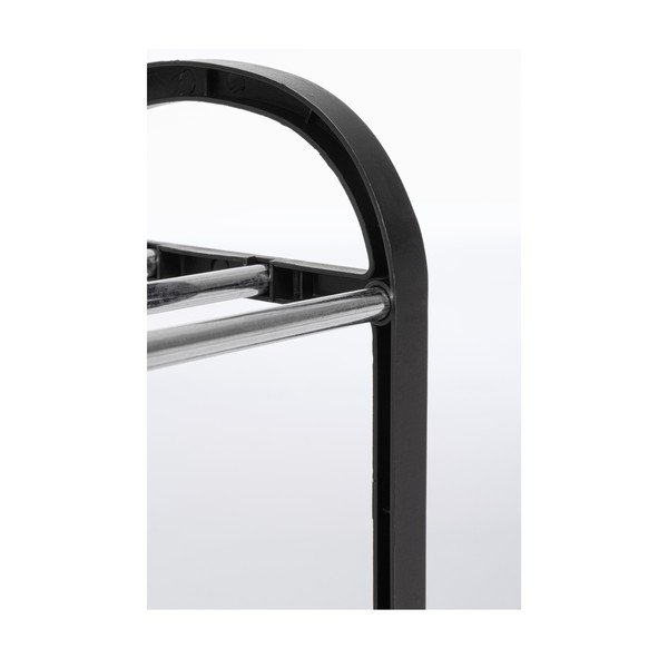 Czarny plastikowy regał na buty 50,5x57x19 cm Hallfrid – Yes Everyday-image-4