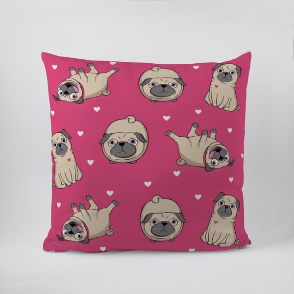 Poduszka Love Pug-image-1