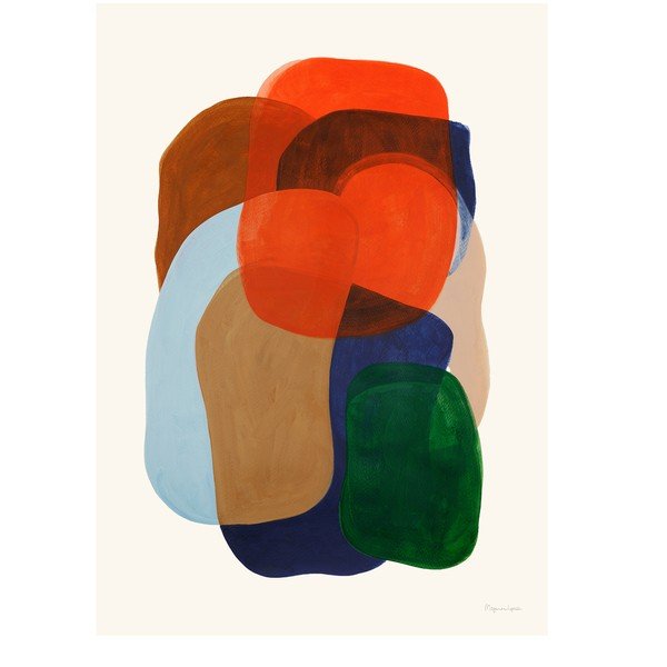 Plakat 50x70 cm Big Hug – Berit Mogensen Lopez – The Poster Club