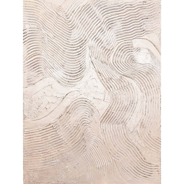 Ręcznie malowany obraz 88x118 cm Metallic Rose – Malerifabrikken