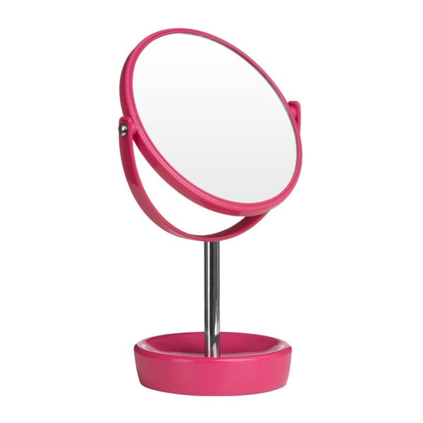 Różowe lusterko kosmetyczne Premier Housewares Magnify
