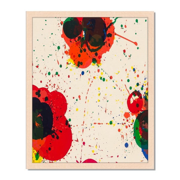 Obraz w ramie Liv Corday Provence Poppy, 40x50 cm